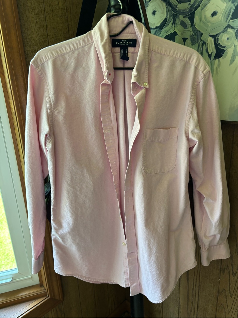 Men’s Pink button up THE OUTFITTERS by lands end